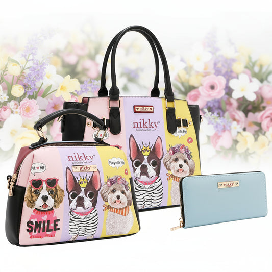 NIKKI BY NICOLE LEE BEST BUDDIES 3 PIECE SET