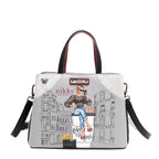 Nicole Lee URBAN COFFEE DREAM SATCHEL BAG by Nikky