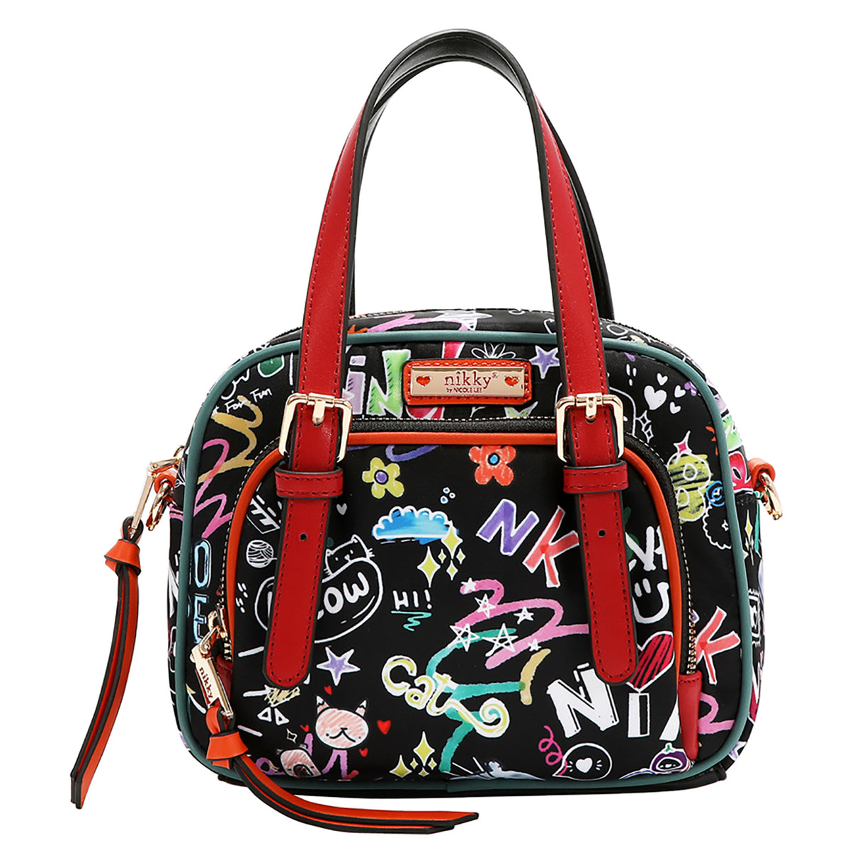 Nicole Lee JUST FOR FUN SMALL SQUARE CROSSBODY
