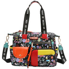 Nicole Lee JUST FOR FUN SATCHEL BAG