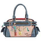 Nicole Lee LOVE CHAIN SMALL HANDBAG