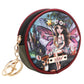 NICOLE LEE ROUND COINPURSE KEYCHAIN