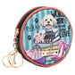 NICOLE LEE ROUND COINPURSE KEYCHAIN