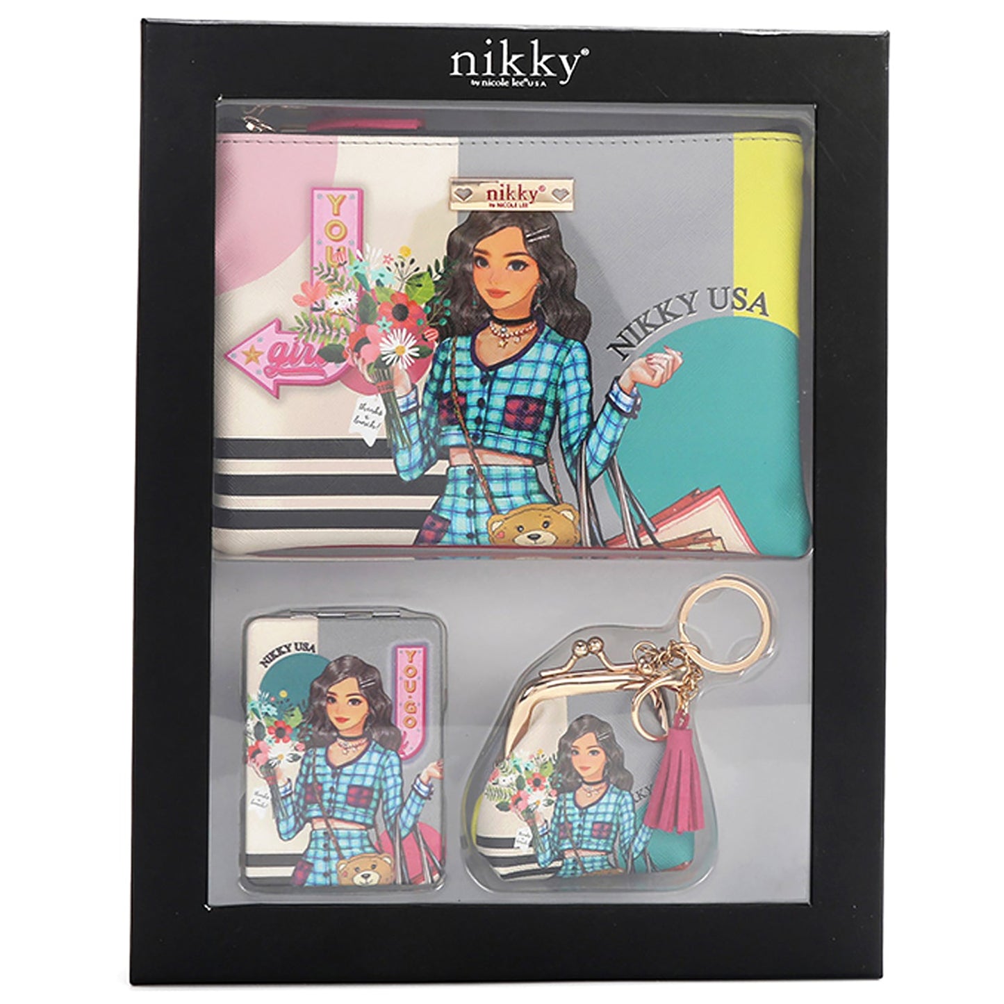NIKKY GOES SHOPPING 3PC GIFT SET BY NICOLE LEE