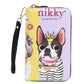 NIKKY MEDIUM DOUBLE ZIPPER WALLET BY NICOLE LEE