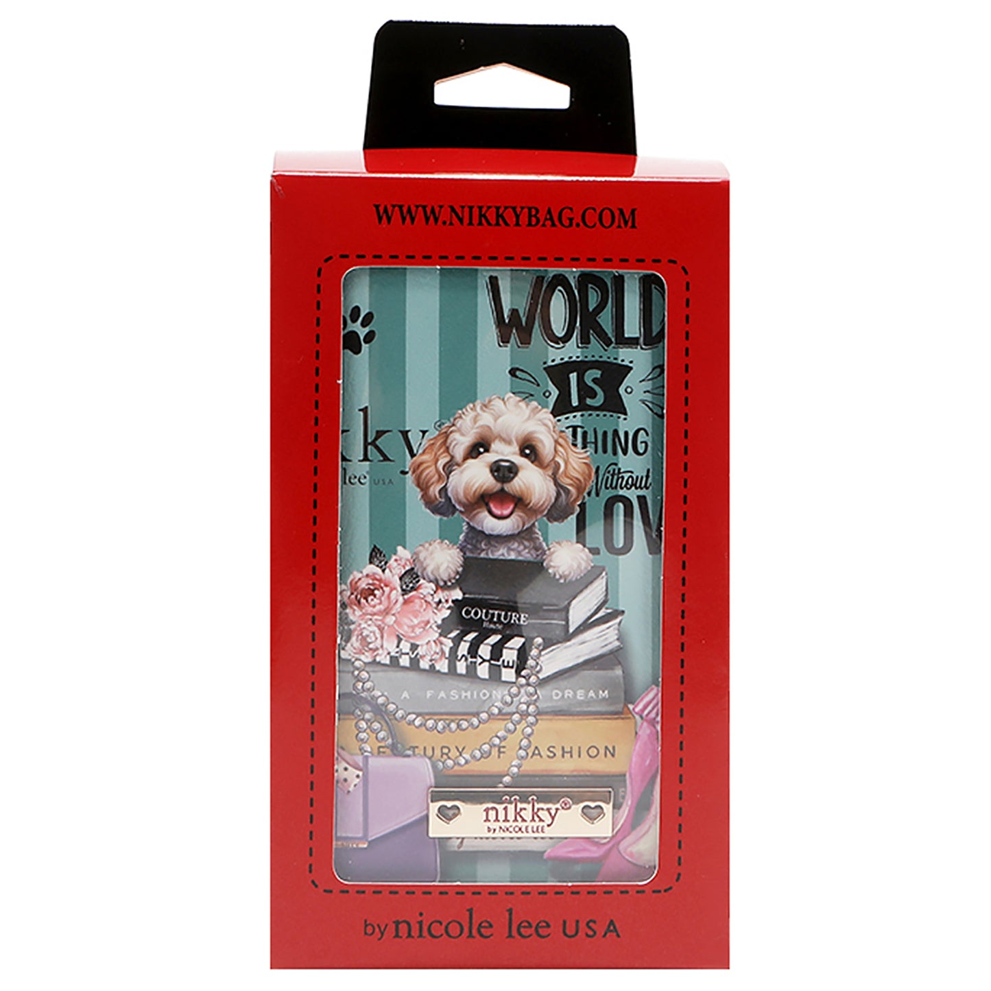 NIKKY MEDIUM DOUBLE ZIPPER WALLET BY NICOLE LEE