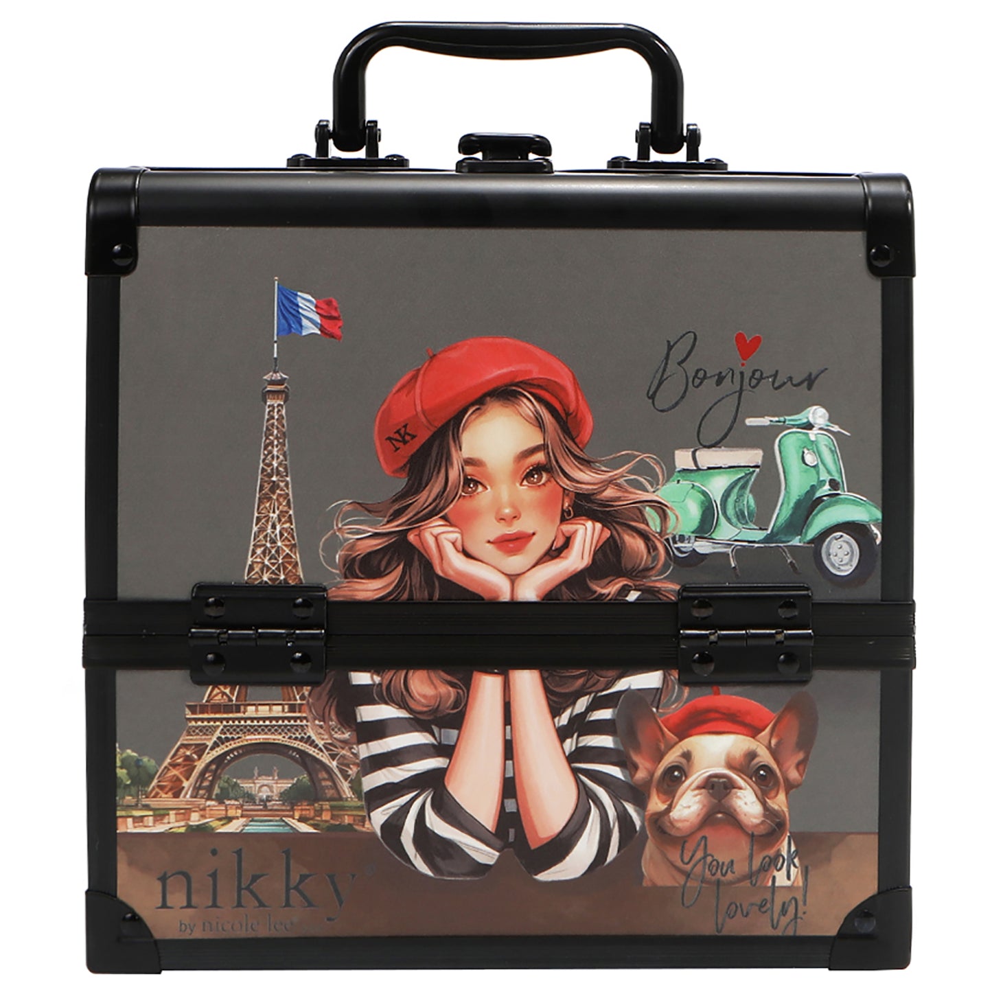 NICOLE LEE FAIRY TALE MULTI-TEAR COSMETIC ORGANIZER CASE (pre-order only)