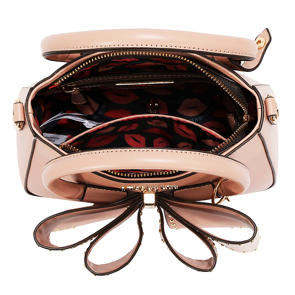 Nicole Lee Studded Bow Satchel PRE-ORDER