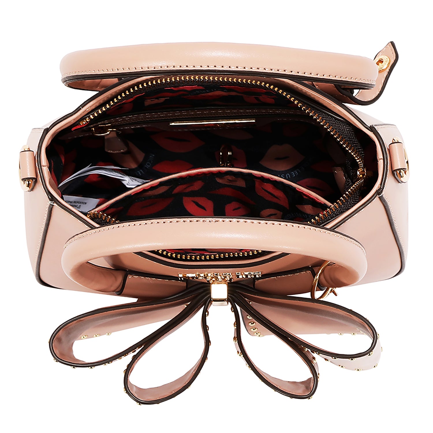 Nicole Lee Studded Bow Satchel PRE-ORDER