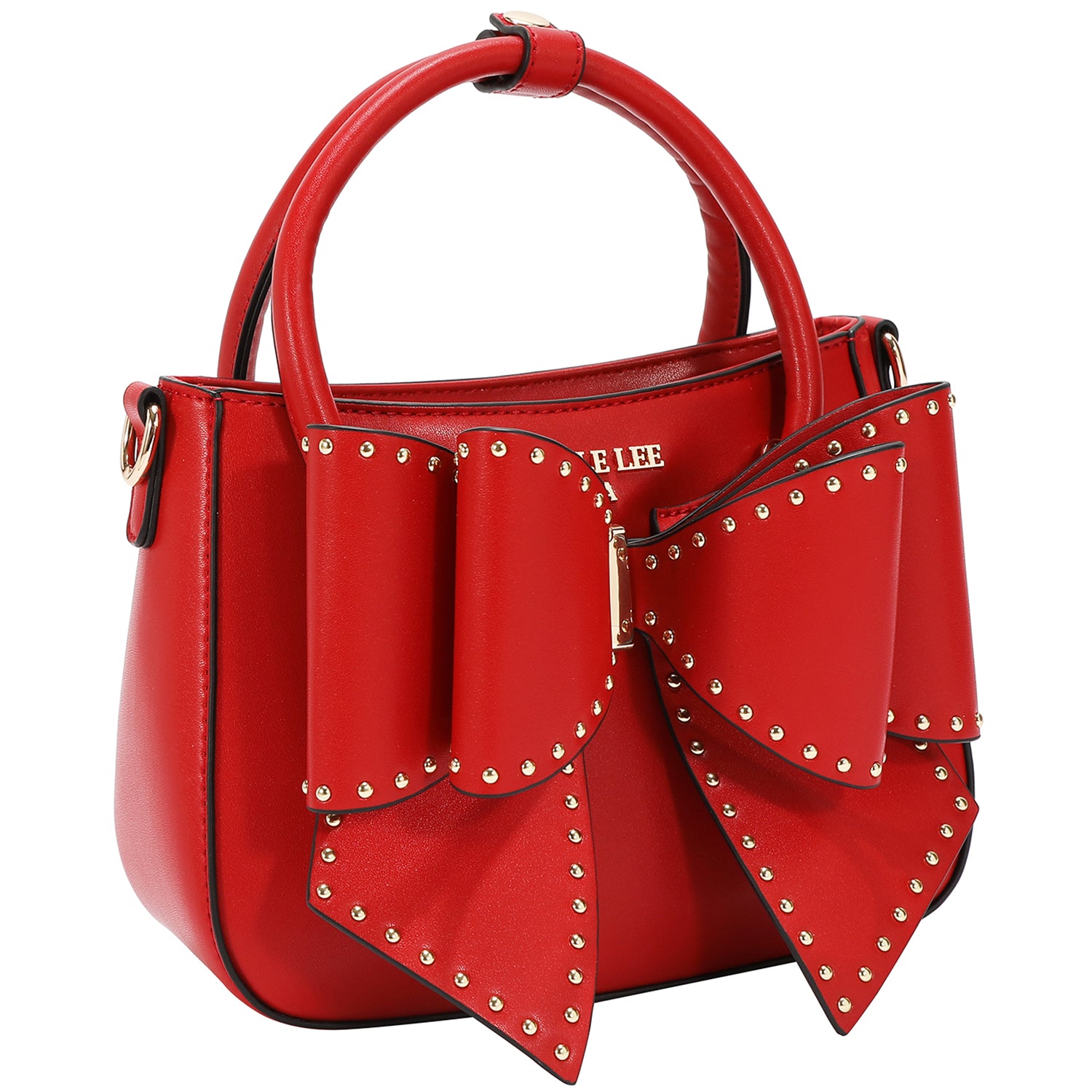 Nicole Lee Studded Bow Satchel PRE-ORDER