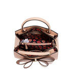 Nicole Lee Studded Bow Top Handle Satchel PRE-ORDER