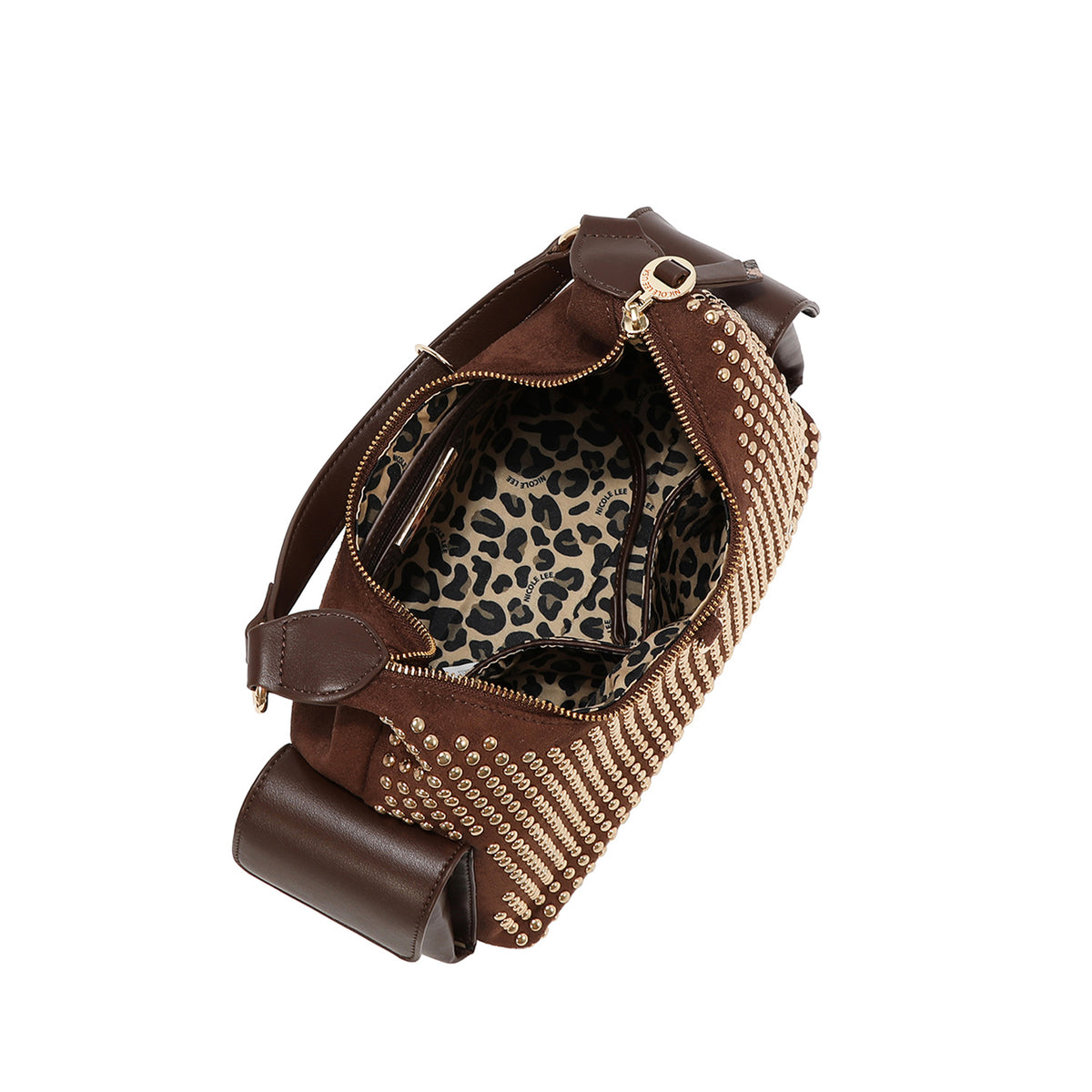 Nicole Lee STUDDED GLAM SHOULDER BAG