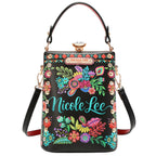 Nicole Lee KEEP DREAMING DIAMOND STONE CLUTCH