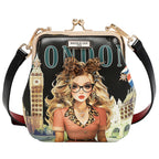 Nicole Lee KISS LOCK 2 COMPARTMENT CROSSBODY BAG pre-order