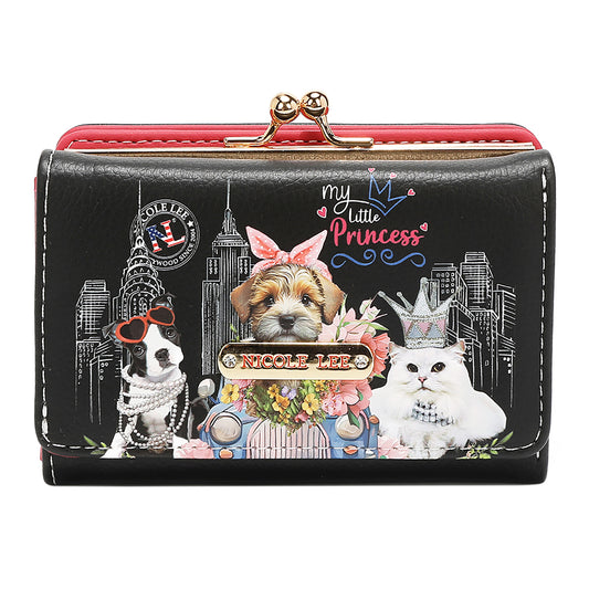 NICOLE LEE _FAMILY YEARBOOK TRIFOLD WALLET