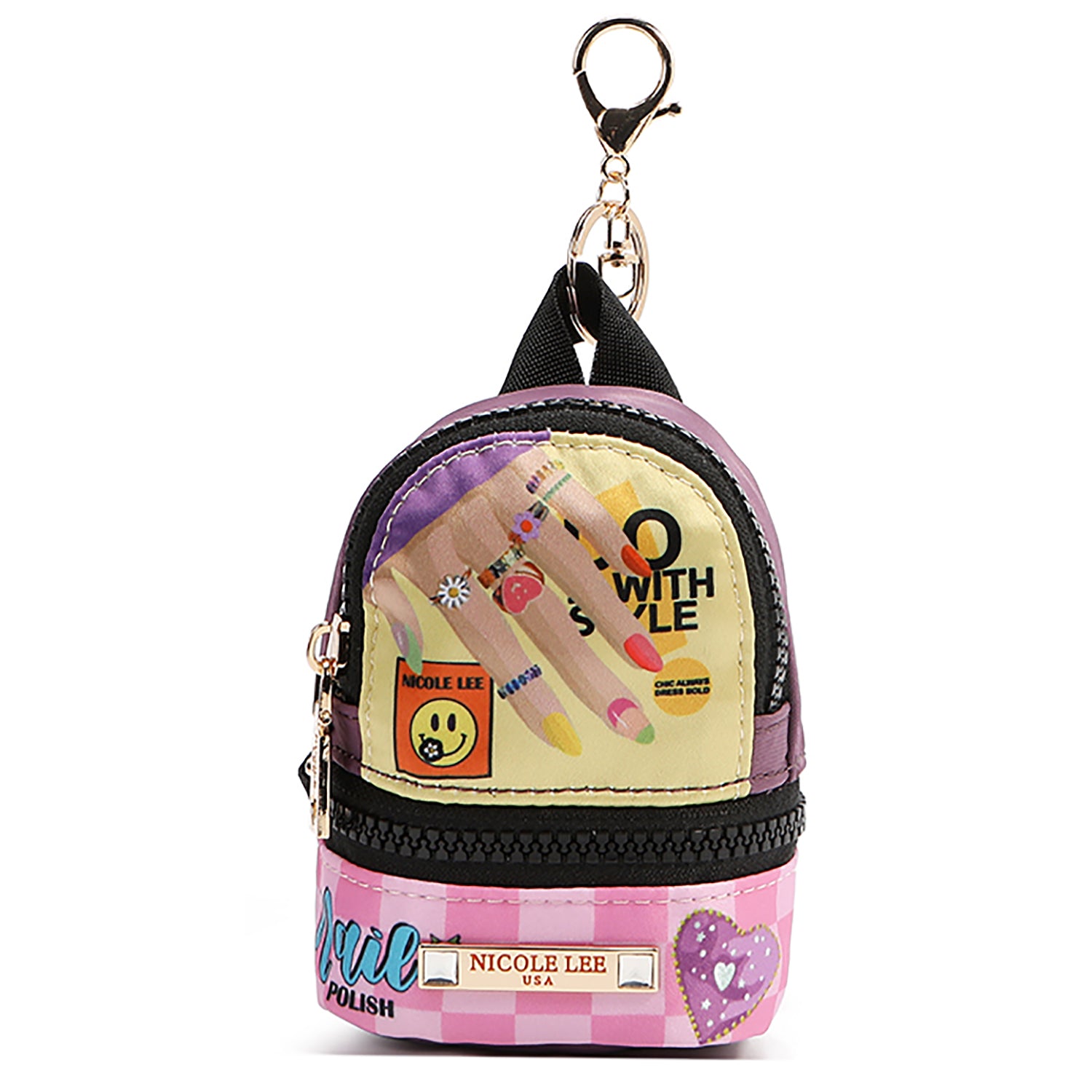 Nicole Lee  MINI BACKPACK COIN PURSE