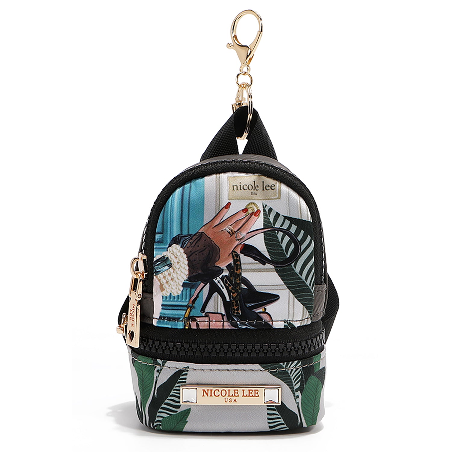 Nicole Lee  MINI BACKPACK COIN PURSE