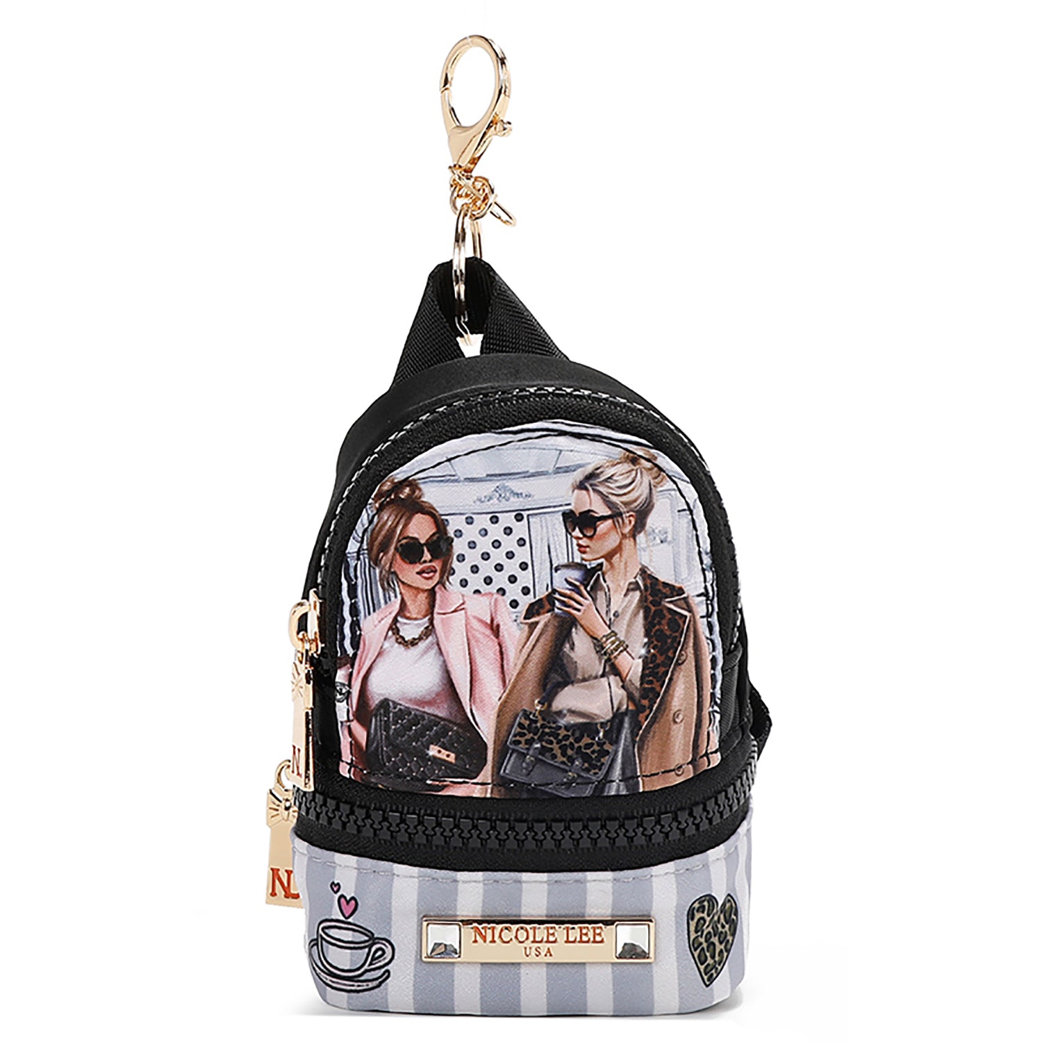 Nicole Lee  MINI BACKPACK COIN PURSE