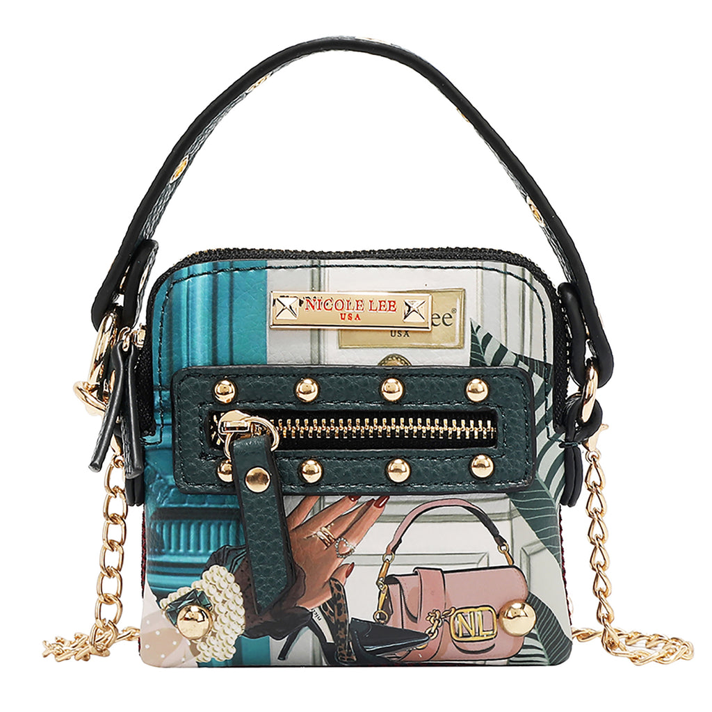 Nicole Lee MINI TOP HANDLE CROSSBODY BAG