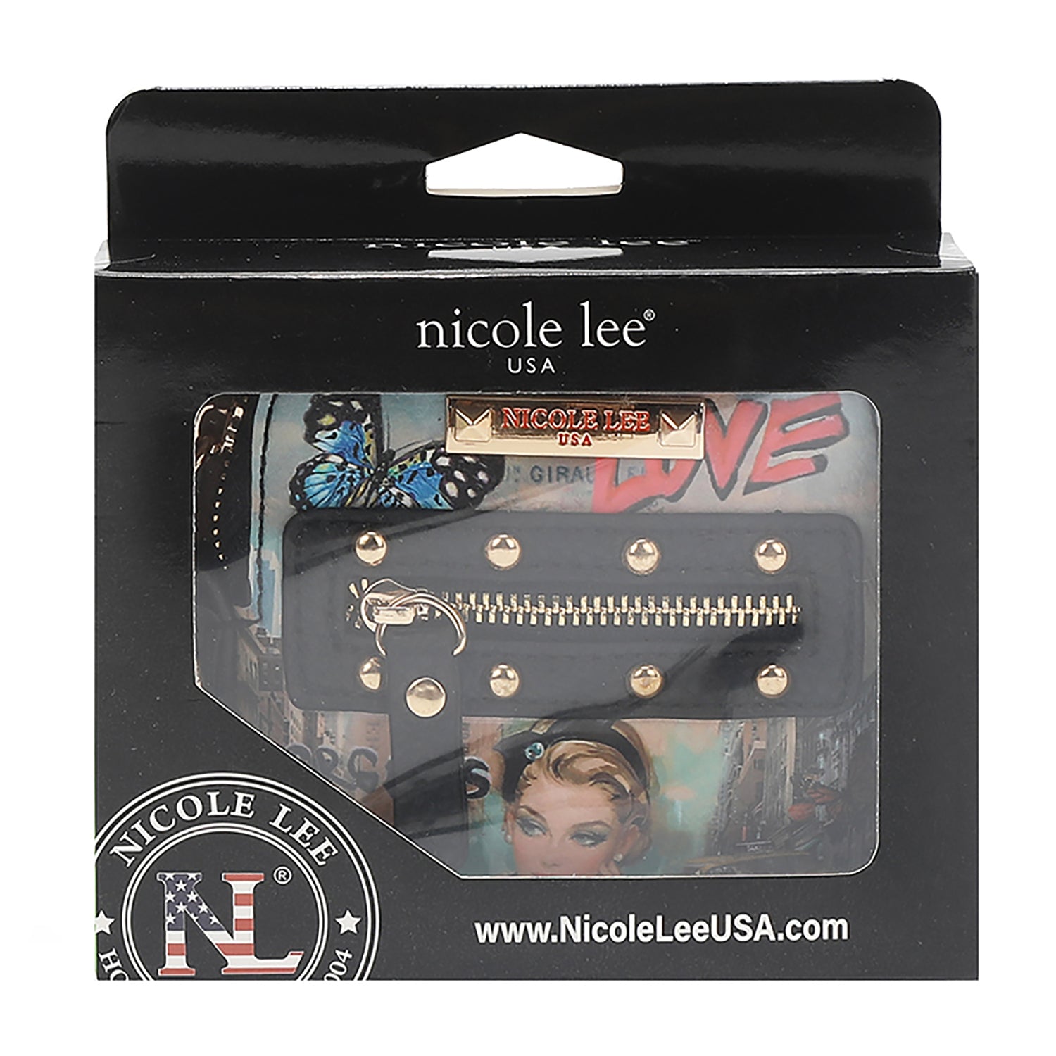 Nicole Lee MINI TOP HANDLE CROSSBODY BAG
