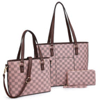 Fashion Monogram 3-in-1 Shopper Set