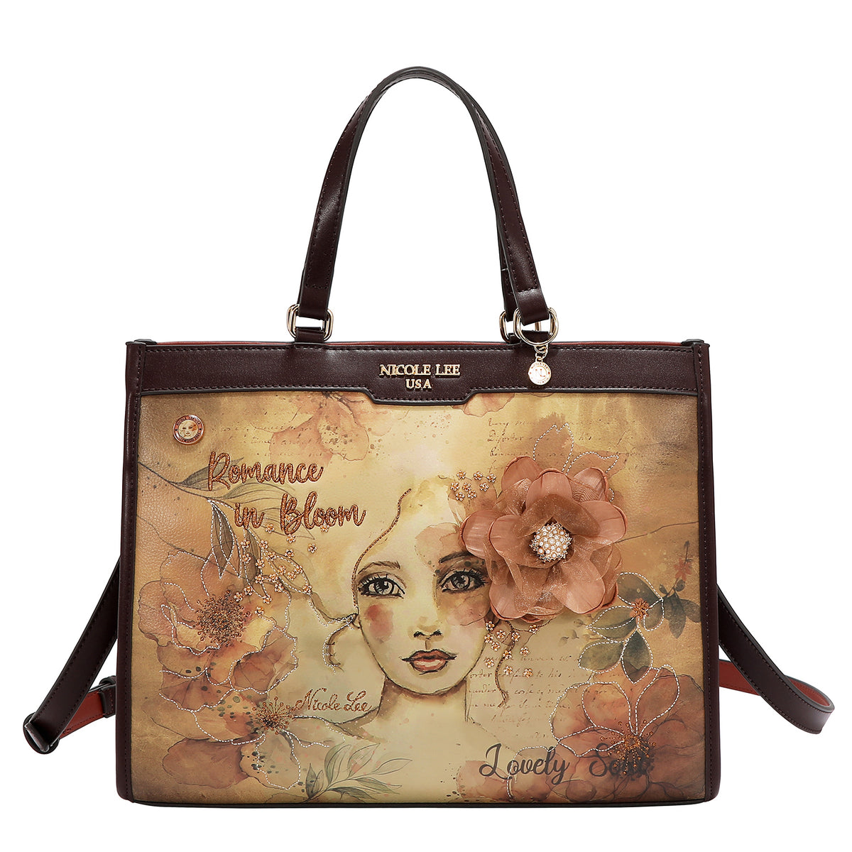 Nicole Lee REFLECTION OF LOVE TOTE BAG