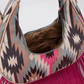 Montana West Aztec Fringe Crescent Crossbody Bag