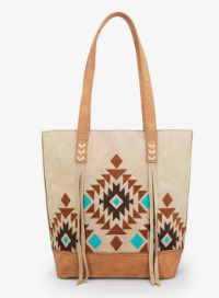CLEARANCE Montana West Aztec Embroidered Tote