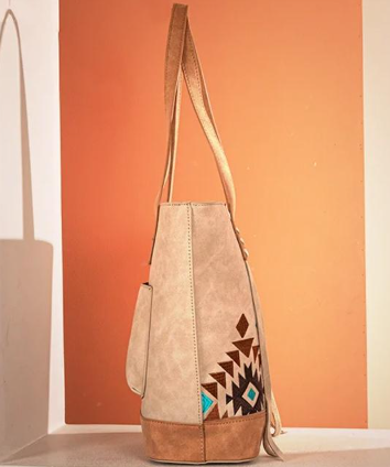 CLEARANCE Montana West Aztec Embroidered Tote