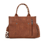 Wrangler Leopard Print Concealed Carry Tote/Crossbody