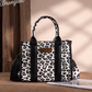 Wrangler Leopard Print Concealed Carry Tote/Crossbody