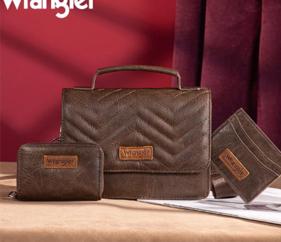 Wrangler 3PCs Set Mini Top Handle Crossbody (pre-order)