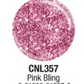 L.A. Colors glitter vibes “ PINK BLING” nail polish