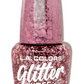 L.A. Colors glitter vibes “ PINK BLING” nail polish