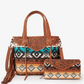 MONTANA WEST TOOLED WESTERN CARRY TOTE BAG SET