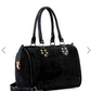 NEW ARRIVAL Rhinestone Covered Locked Satchel Handbag