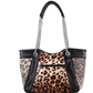 Chain and Rhinestone Studded Tote