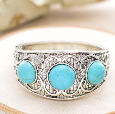 WESTERN Semi Stone Chunky Bracelet