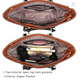 Dasein Fashion Stitching Color Large Tote Bag with Matching Wallet Dasein