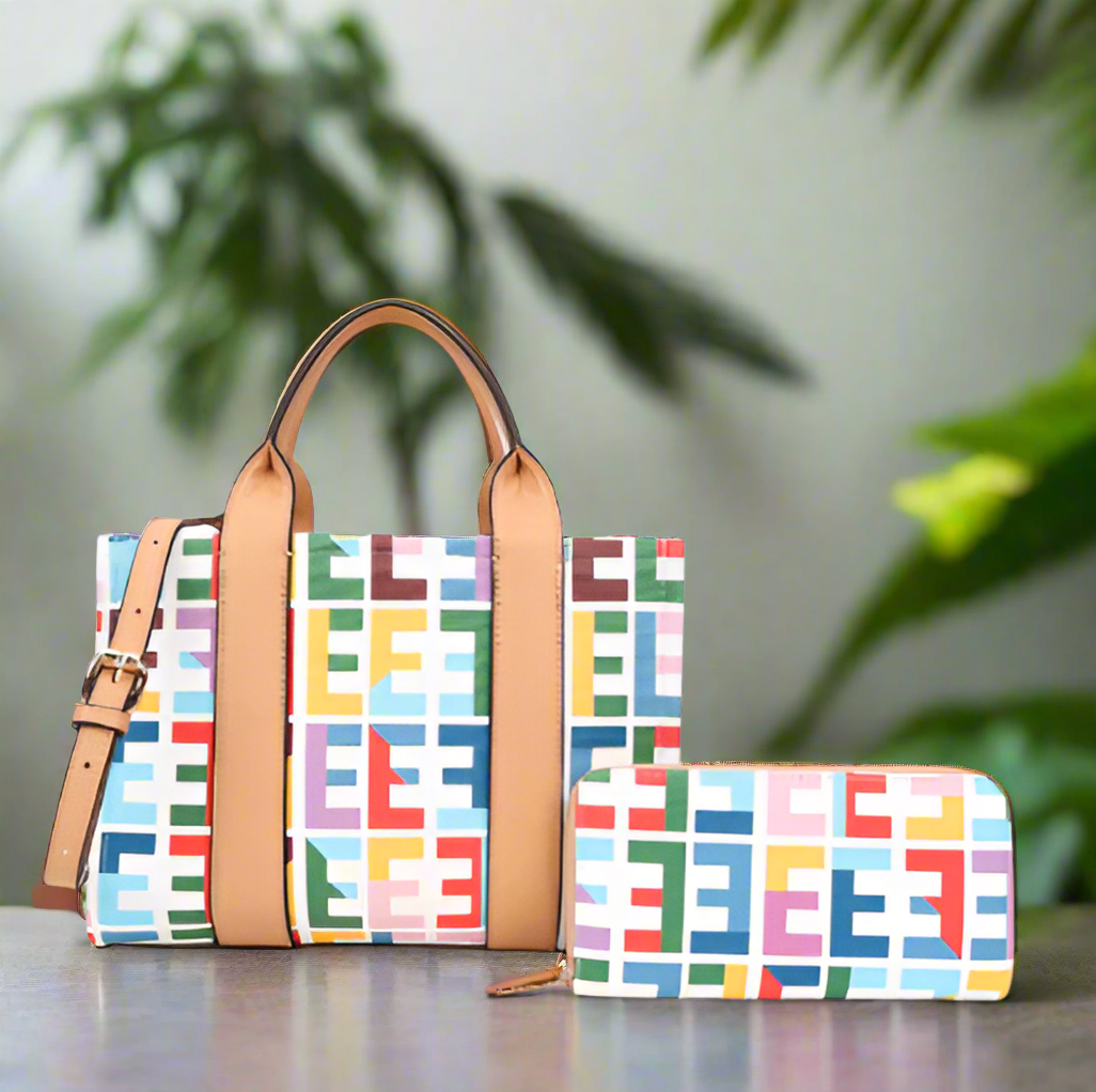 Fashion tote bag 2pc