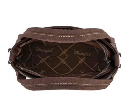 Wrangler Genuine Hair-On Cowhide Tote/Crossbody