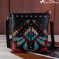 Montana West Embroidered Arrows Feather Collection Concealed Carry Crossbody