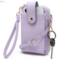 Fashion Crossbody Cell Phone Purse Wallet Wristlet