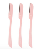 Beauty Creations Pink Sleek &amp; Brow Razor 3pc Set