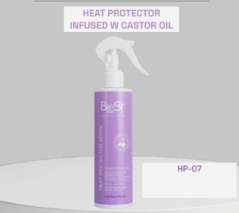 Blest Heat Protector With Castor Oil Spray
