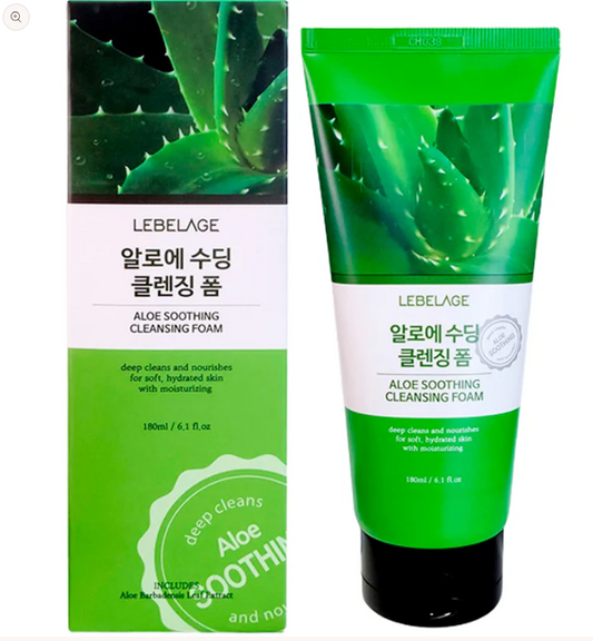 LEBELAGE - Aloe Soothing Cleansing Foam