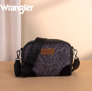Wrangler Vintage Floral Printed Small Crossbody Bag