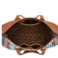 Wrangler Sherpa Aztec Canvas Duffle Bag
