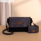 Wrangler Vintage Floral Printed Crossbody Bag with Small Pouch