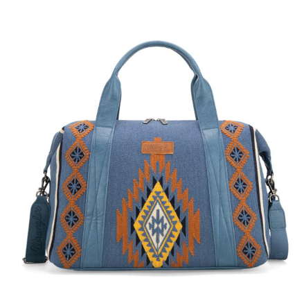 Wrangler Southwestern Knitted Duffle Bag (pre-order only